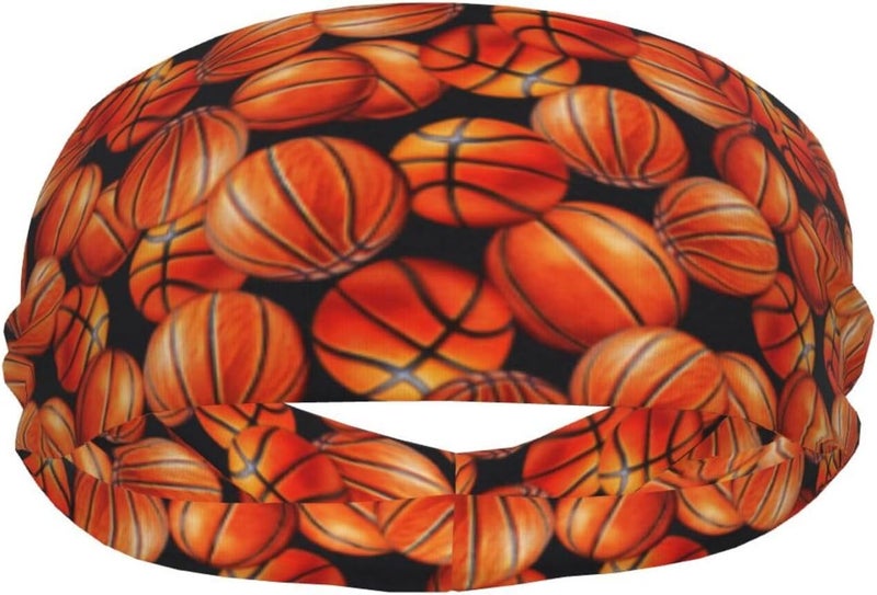 bassyil Sports Headband Moisture Wicking Sweatband for Men Women Running Cycling Yoga Fitness Workout - Image 5